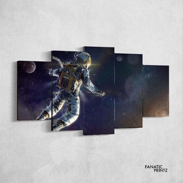 Surreal Astronaut Canvas Set