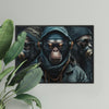 Three Wise Badass Monkeys - FanaticPrintz