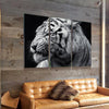 Tiger B&W Canvas Set