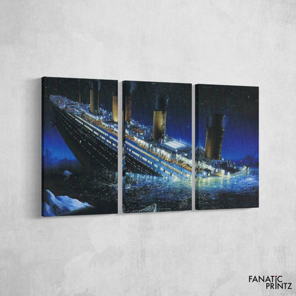 Titanic Sinking Canvas Set - FanaticPrintz