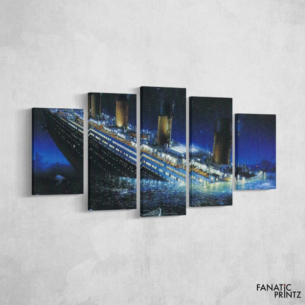 Titanic Sinking Canvas Set - FanaticPrintz