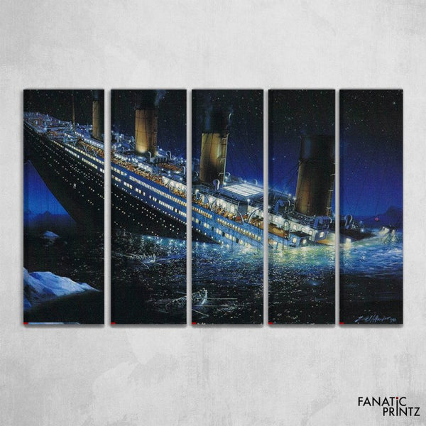 Titanic Sinking Canvas Set - FanaticPrintz