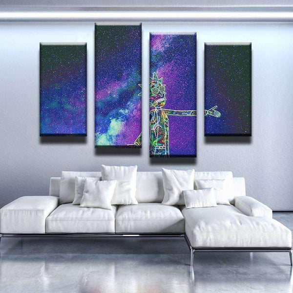 Trippy Rick Canvas Set