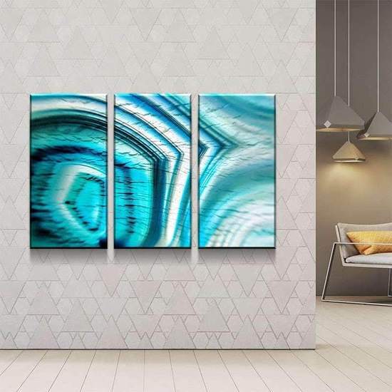 Turquoise Agate Canvas Set