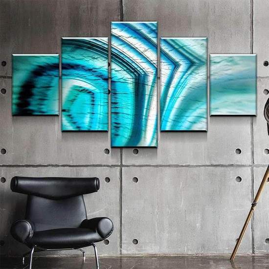 Turquoise Agate Canvas Set