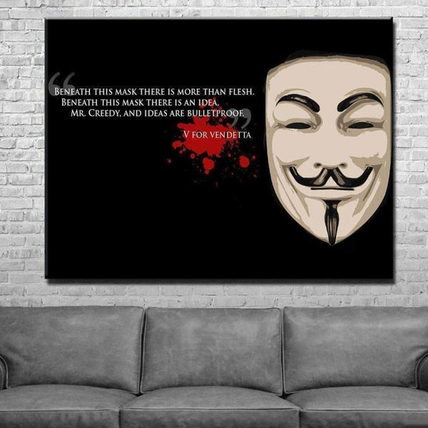 V For Vendetta - Bulletproof Canvas Set