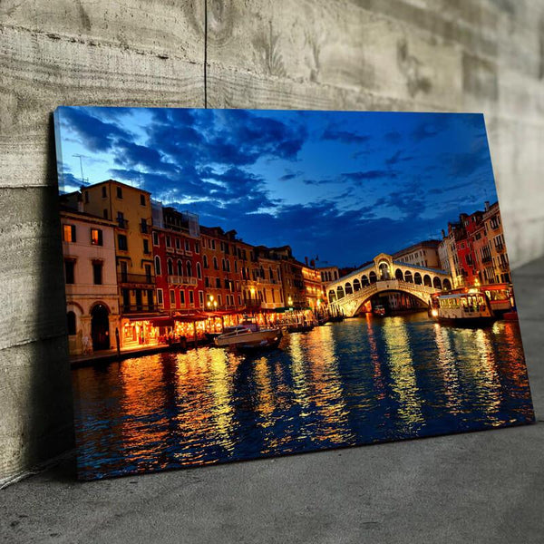 Venice Canal Canvas Set