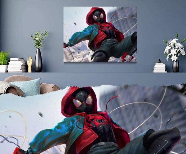 Venom Spidy Canvas Art