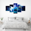 Vibrant Unicorn Canvas Set
