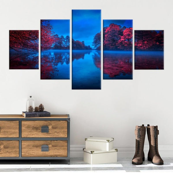 Water Nature Canvas Set