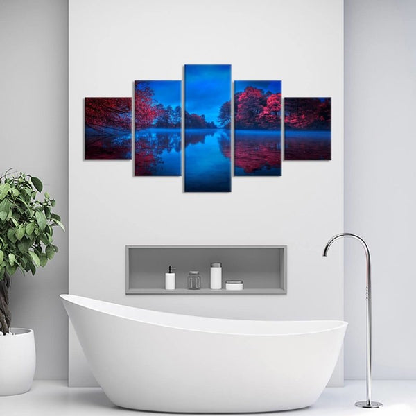 Water Nature Canvas Set