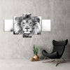 White Lion Canvas Set