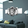 White Lion Canvas Set