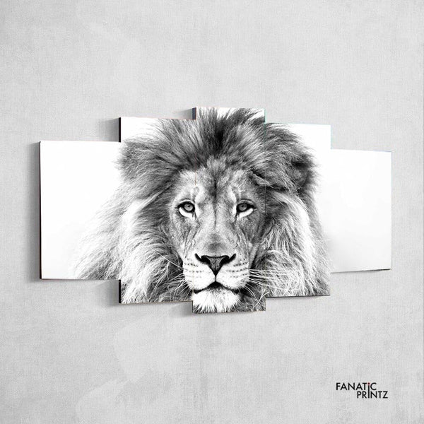 White Lion Canvas Set