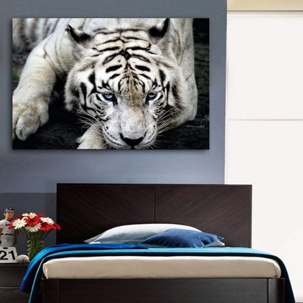 White Tiger Canvas Set