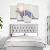 White Wolf Canvas Set