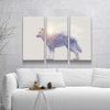 White Wolf Canvas Set