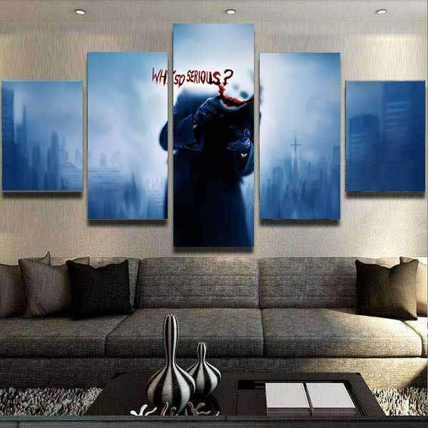 Why So Serious Canvas Set - FanaticPrintz