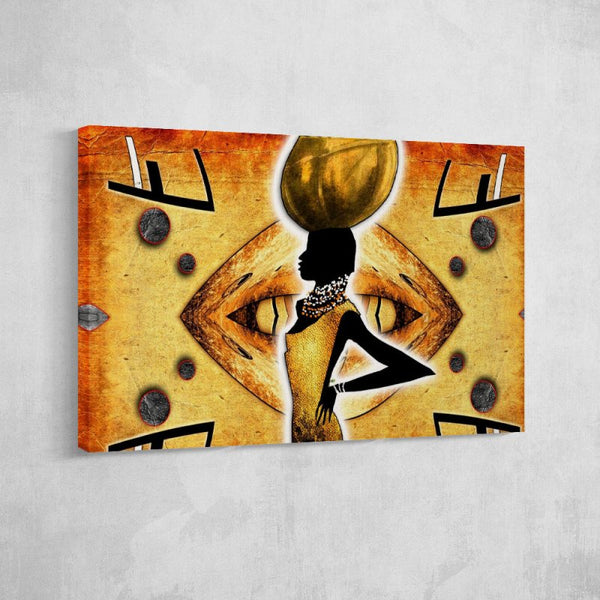 Yello Gold African Retro Gate - FanaticPrintz