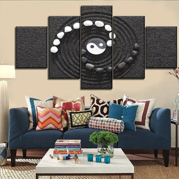 Ying Yang Relaxation Canvas Set - FanaticPrintz