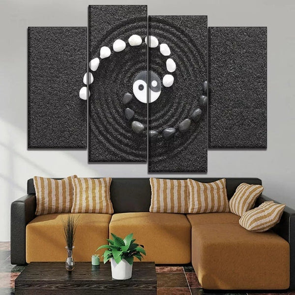 Ying Yang Relaxation Canvas Set - FanaticPrintz